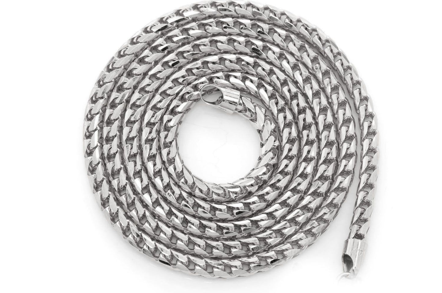 3.5MM FRANCO 14K SOLID GOLD CHAIN