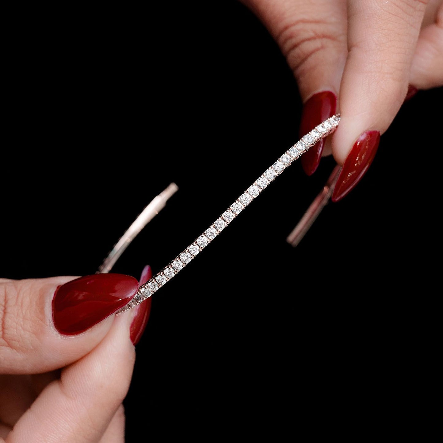 FLEX BANGLE BRACELET 14K 1.50CTW