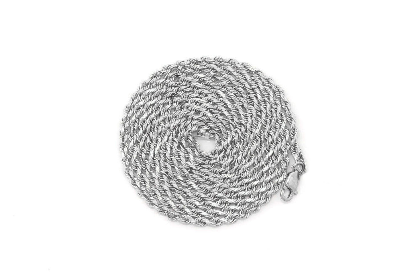 2.5MM ROPE 14K SOLID GOLD CHAIN