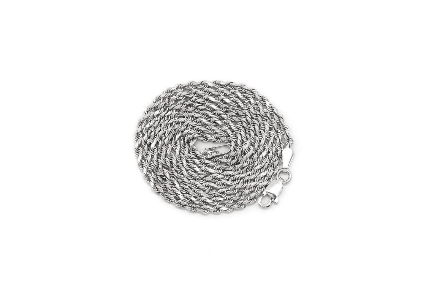 2MM ROPE 14K SOLID GOLD CHAIN
