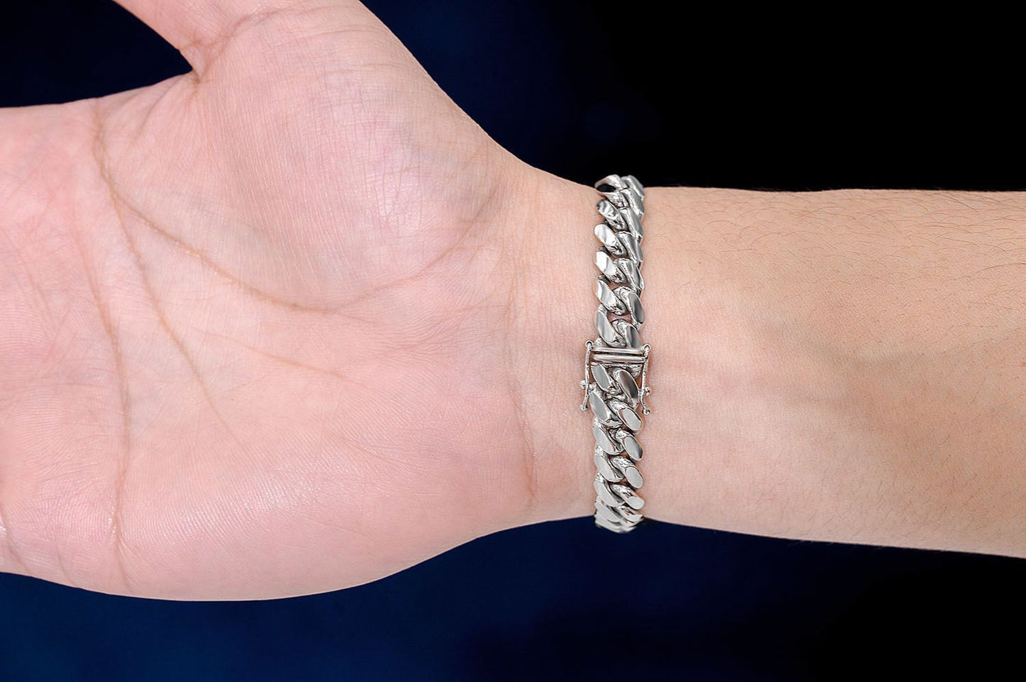 8MM MIAMI CUBAN - 14K SOLID GOLD BRACELET