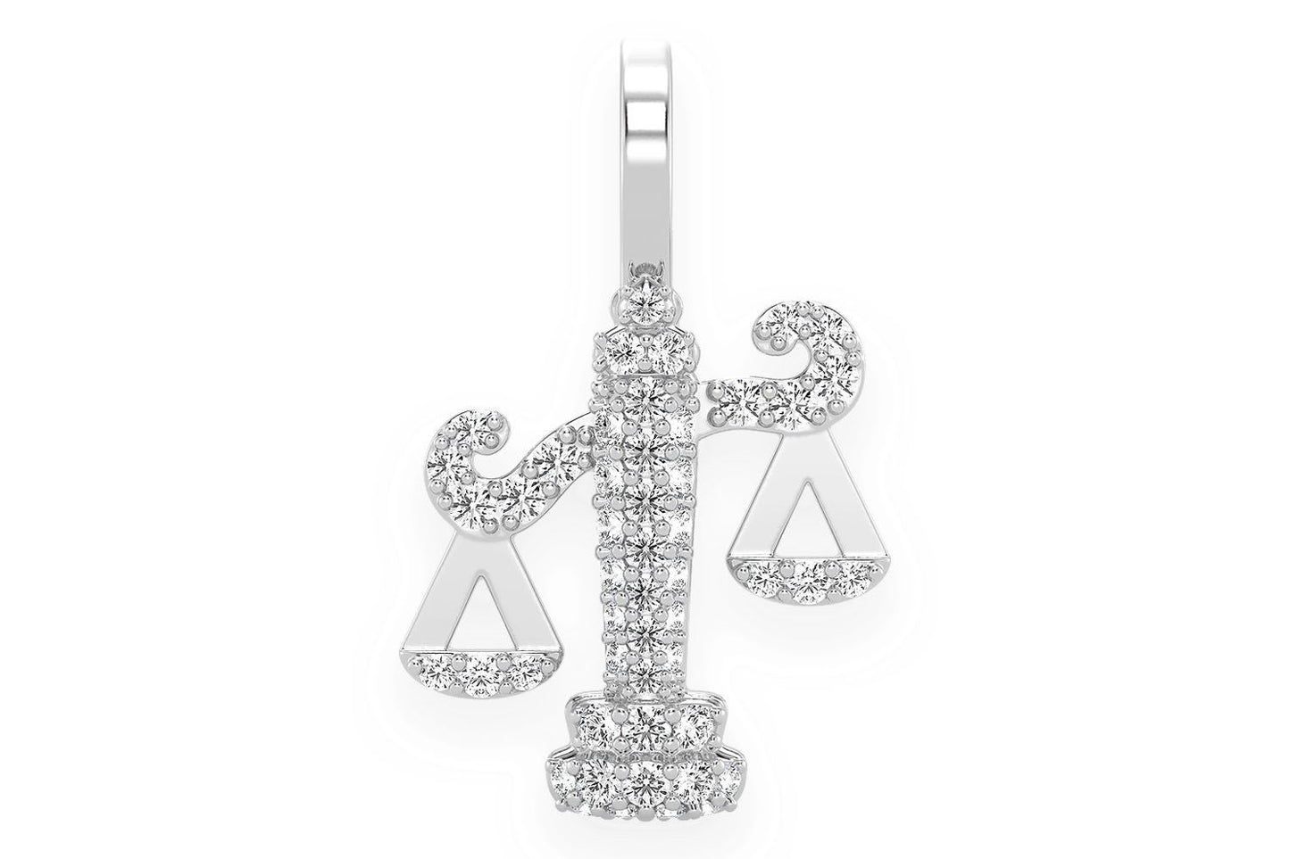 PANDANT CU DIAMANT, AUR MASIV DE 14K, 0.30CTW