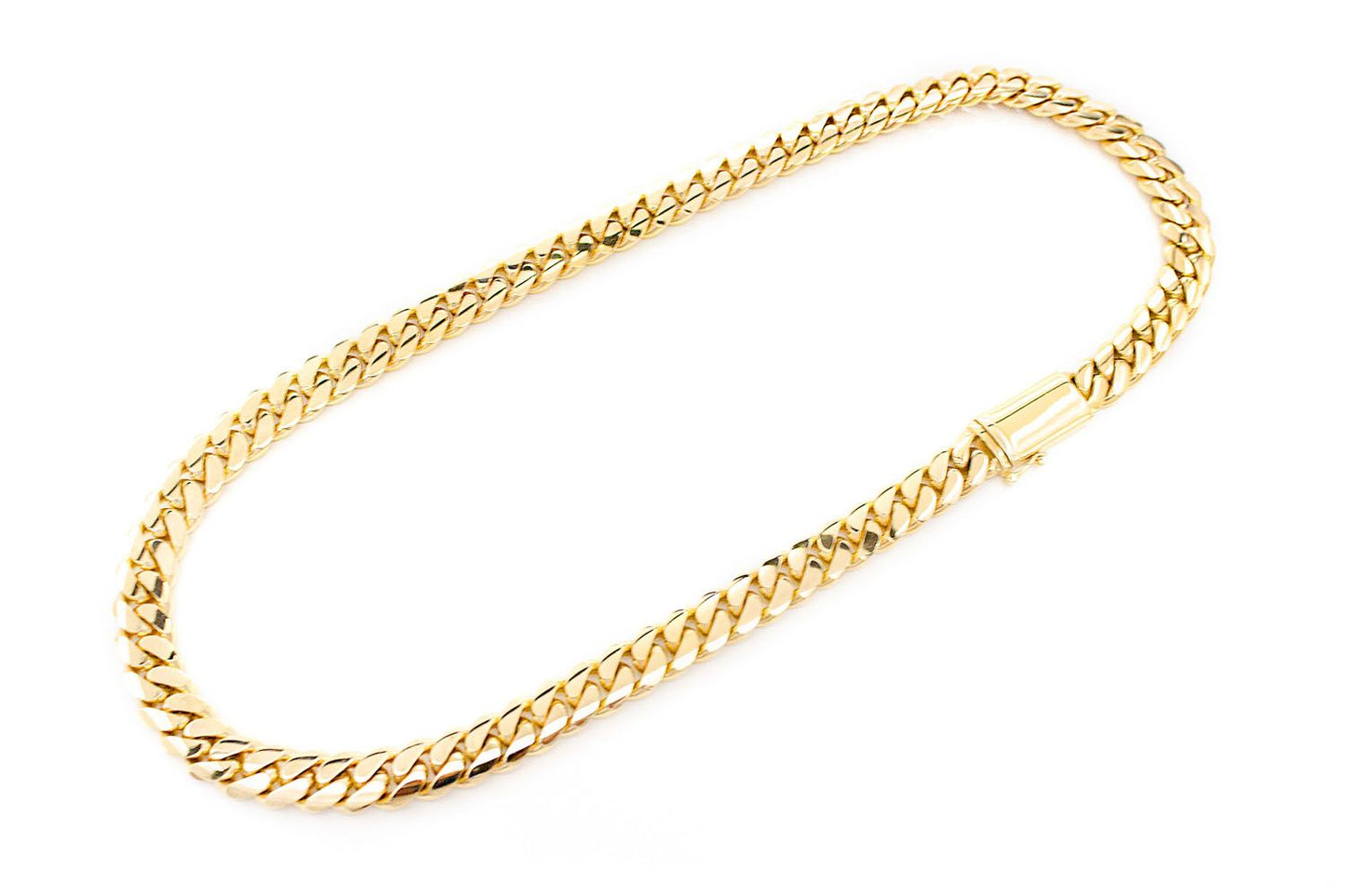 10MM MIAMI CUBAN 14K SOLID GOLD CHAIN