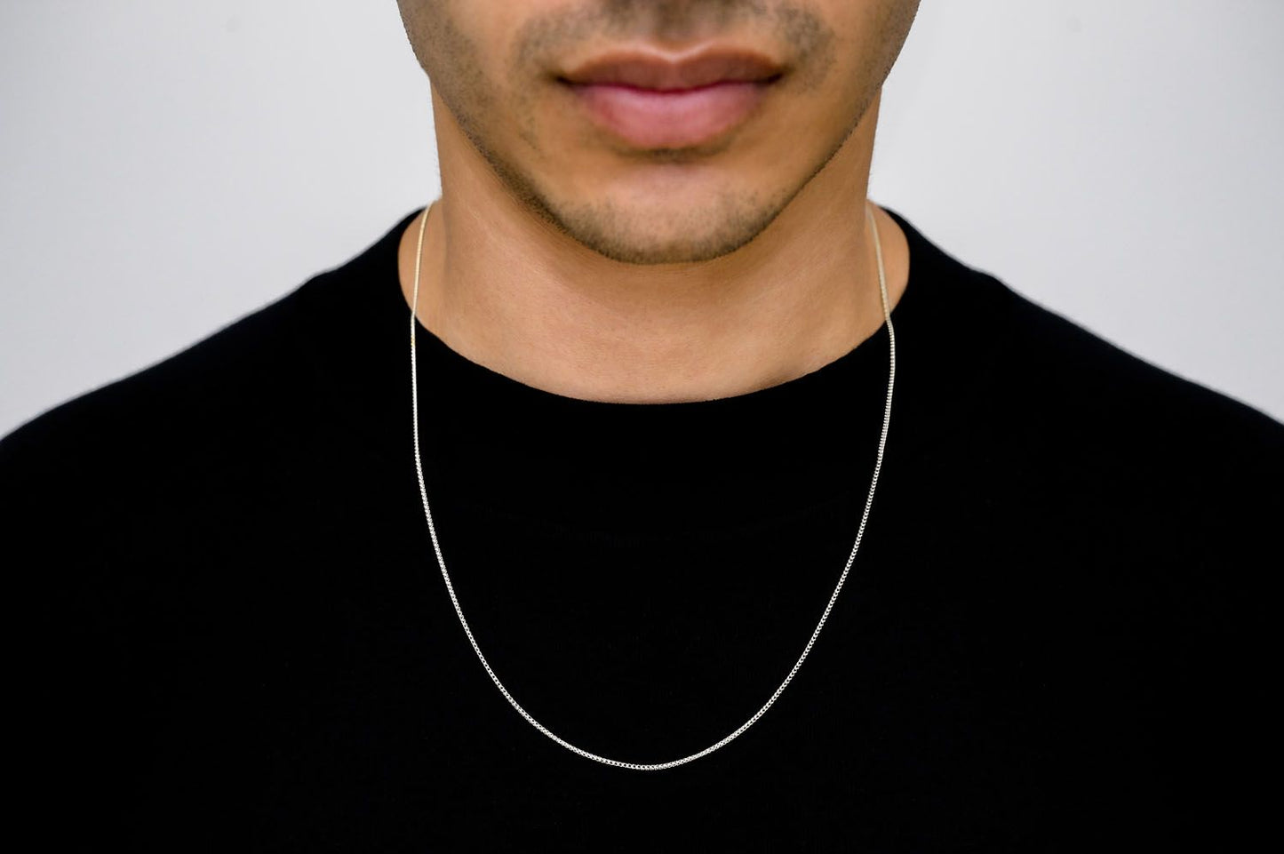 1MM FRANCO 14K SOLID GOLD CHAIN