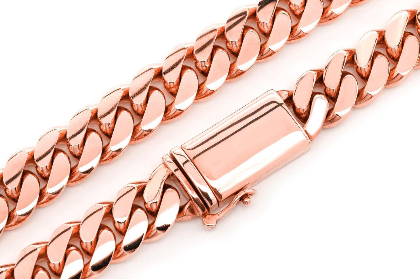 14MM MIAMI CUBAN - 14K SOLID GOLD BRACELET