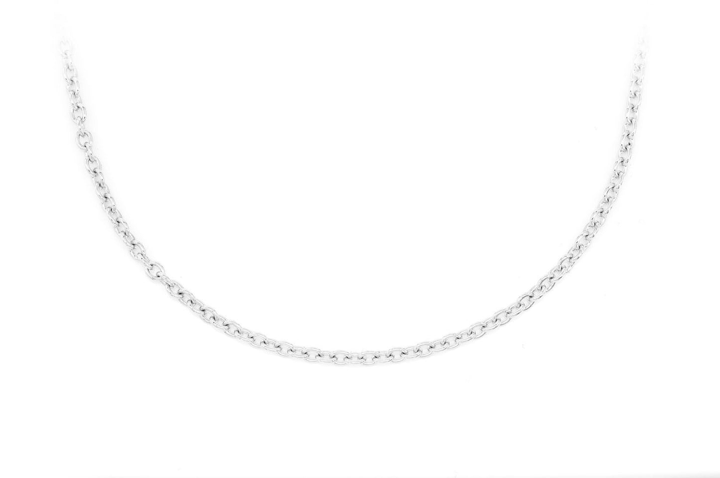 2MM ROLO - 14K SOLID GOLD BRACELET