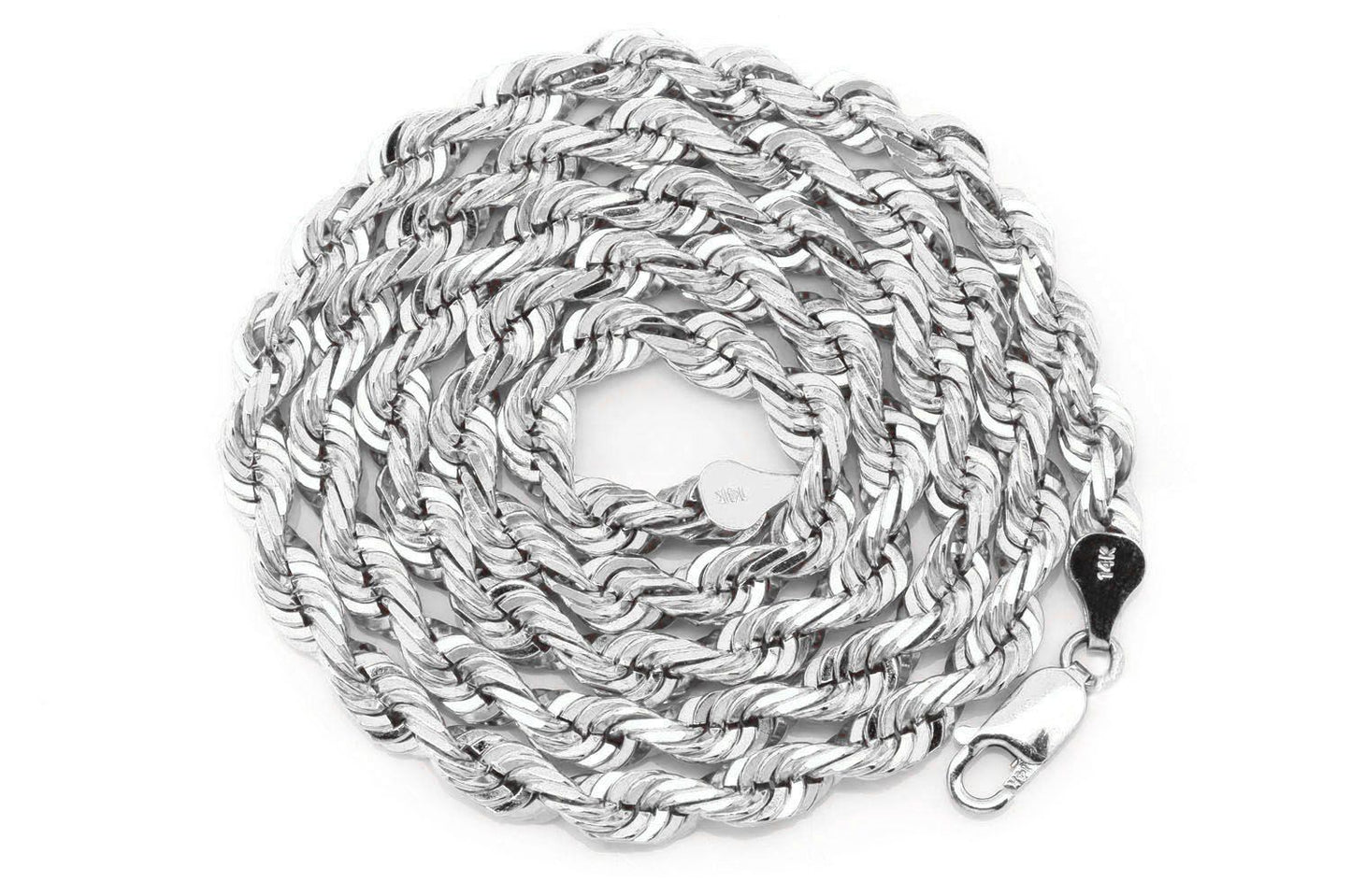 5.5MM ROPE 14K SOLID GOLD CHAIN
