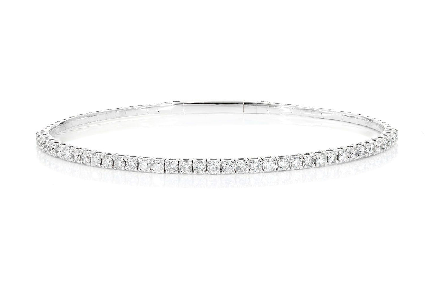 FLEX BANGLE BRACELET 14K 1.50CTW