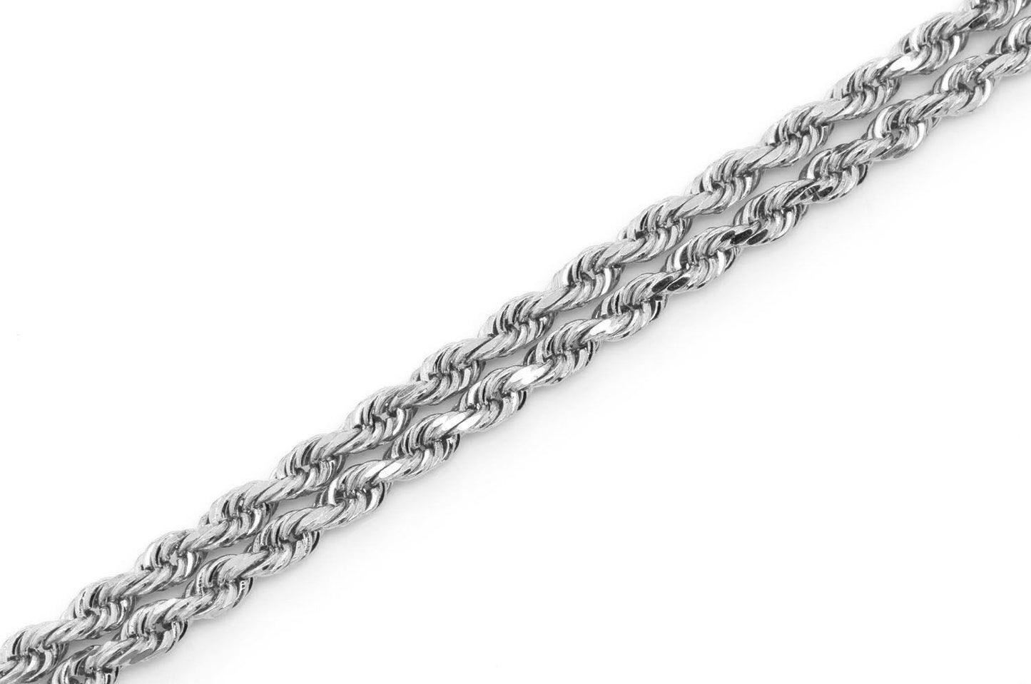 2.5MM ROPE - 14K SOLID GOLD BRACELET