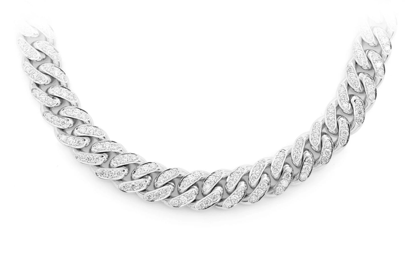 8MM MIAMI CUBAN LINK NECKLACE 14K SOLID GOLD 9.00CTW