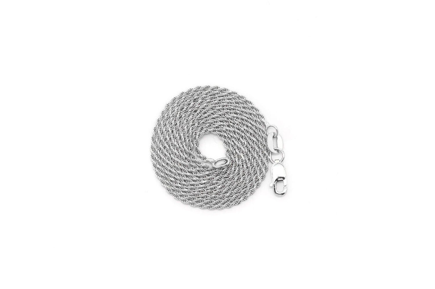 1MM ROPE 14K SOLID GOLD CHAIN