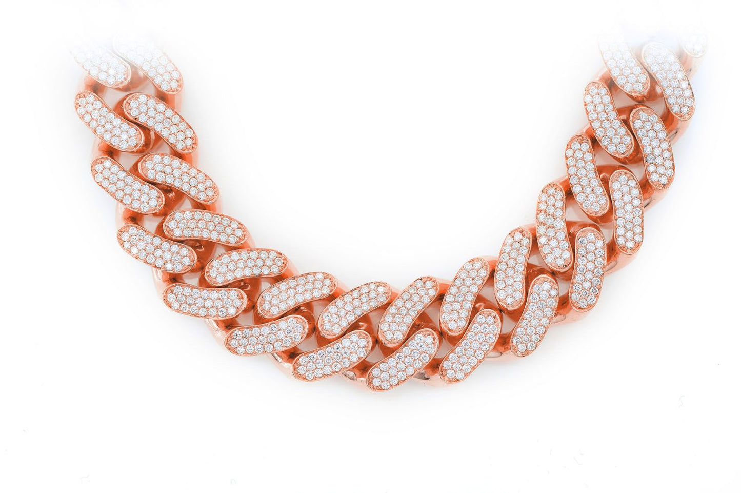 16MM MIAMI CUBAN LINK NECKLACE 14K 26.10CTW