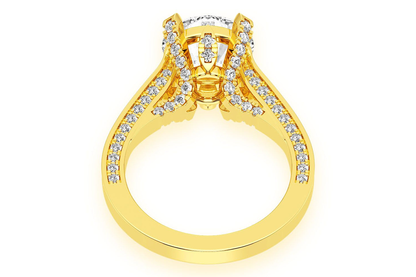 CHANT - 3.00CT ROUND SOLITAIRE - DIAMOND ENGAGEMENT RING