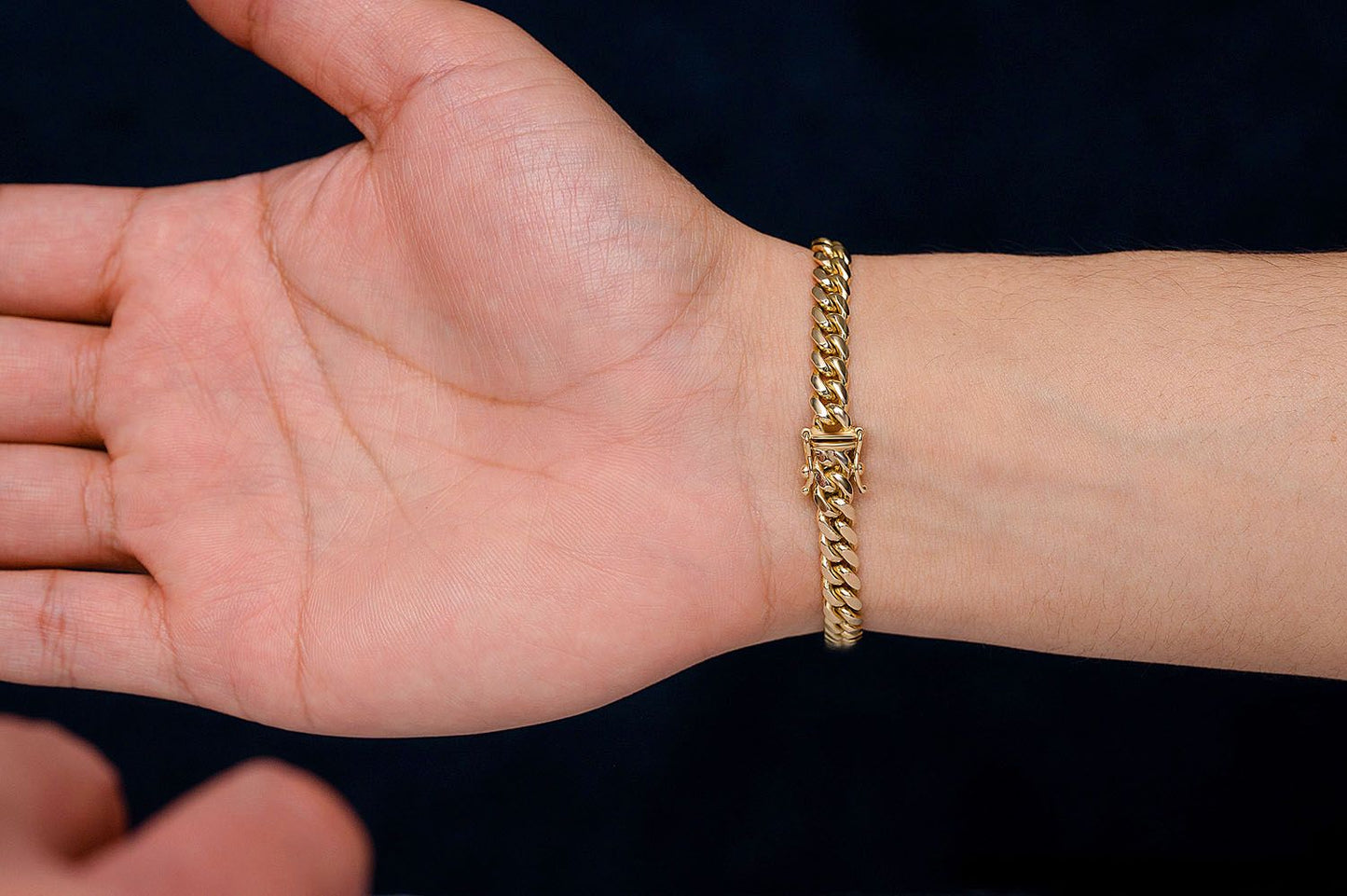 6MM MIAMI CUBAN - 14K SOLID GOLD BRACELET