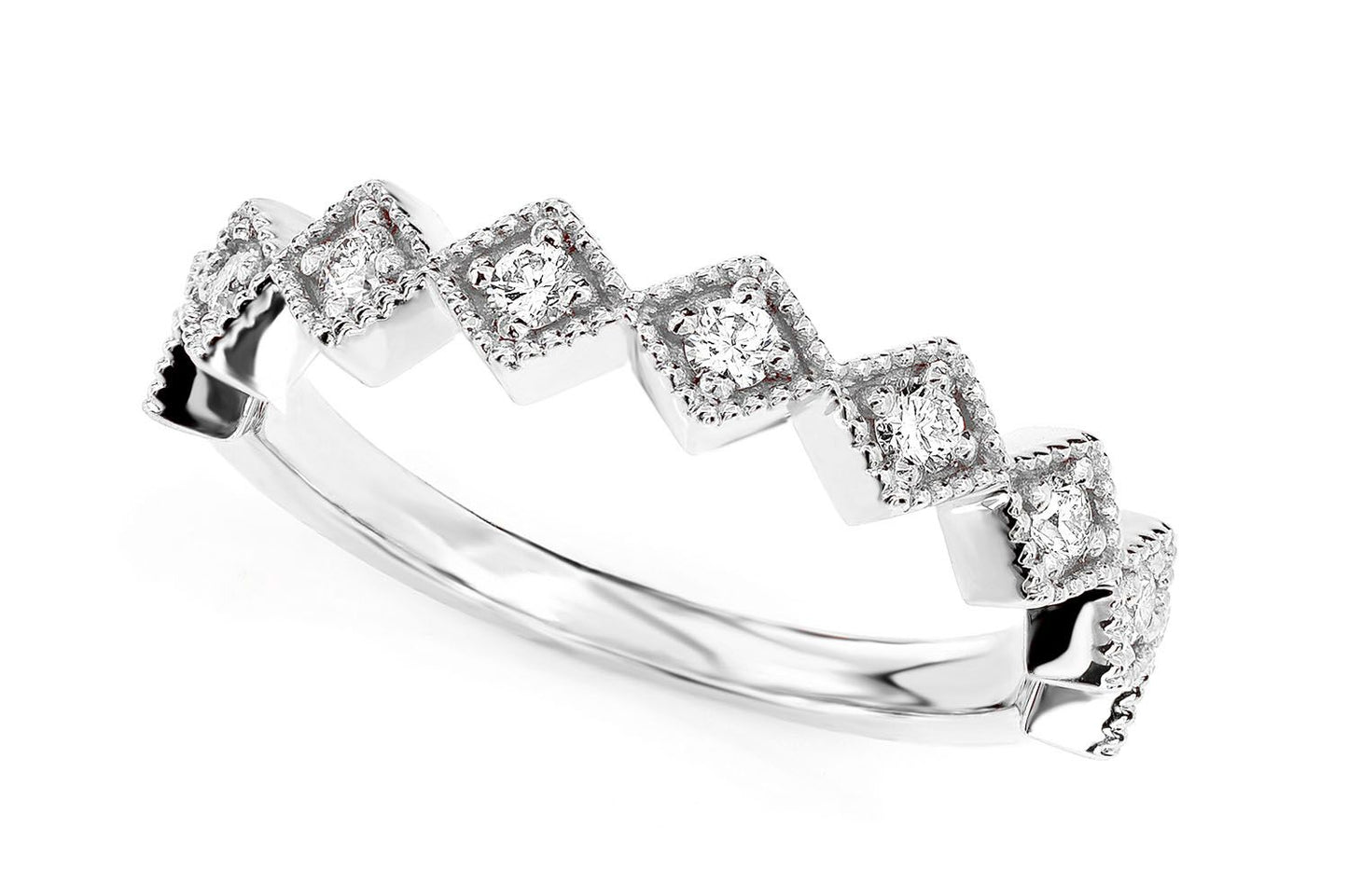 INEL CU DIAMANTE SUPRAVEZABILE, AUR MASIV DE 14K, 0.25CT
