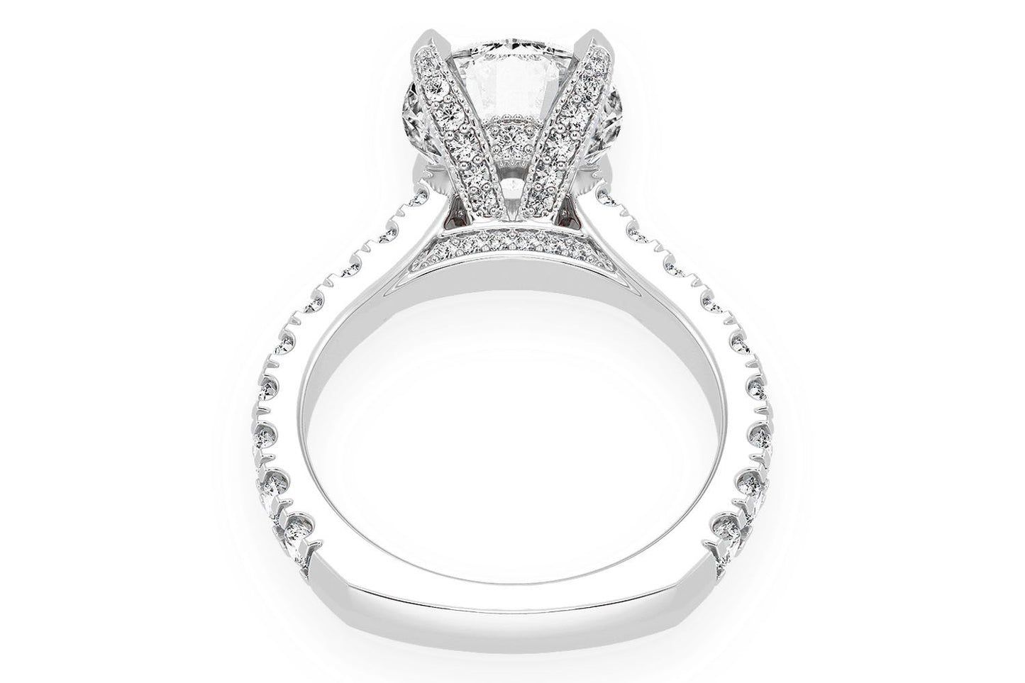 THINN - 3.00CT ROUND DIAMOND - DIAMOND ENGAGEMENT RING