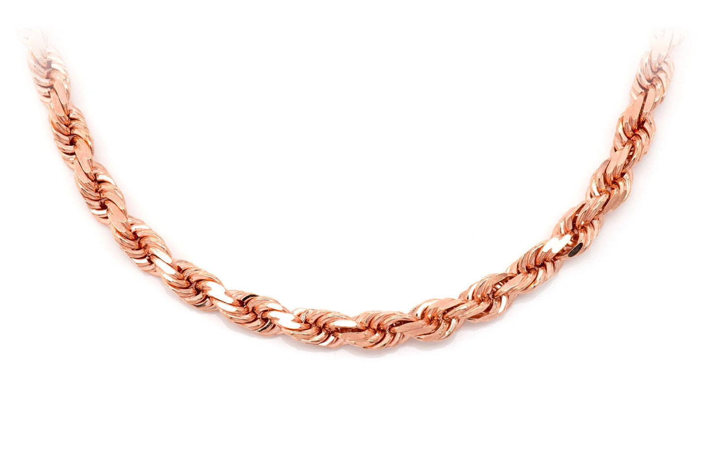 5MM ROPE - 14K SOLID GOLD BRACELET