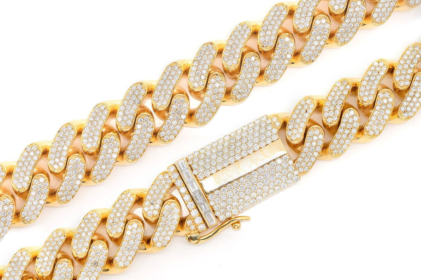16MM MIAMI CUBAN LINK NECKLACE 14K 26.10CTW