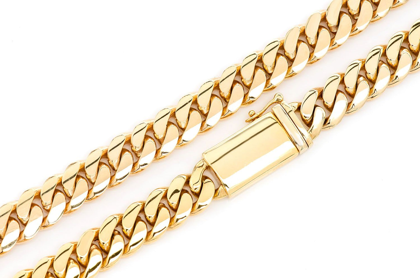 8MM MIAMI CUBAN - 14K SOLID GOLD BRACELET