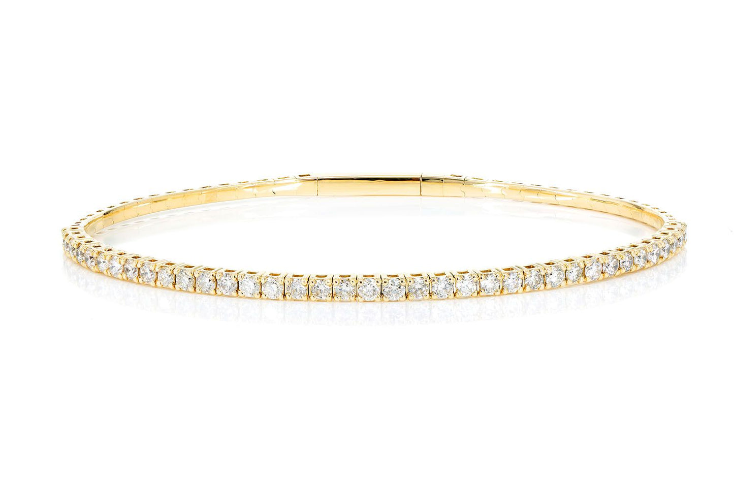 FLEX BANGLE BRACELET 14K 1.50CTW