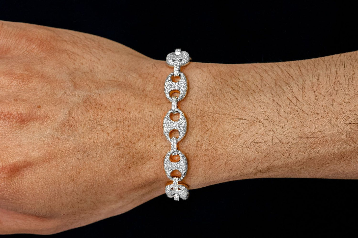 10.5MM MARINER LINK BRACELET 14K 7.00CTW