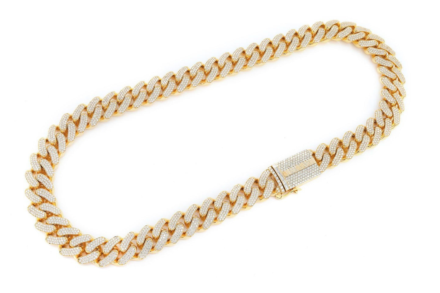 16MM MIAMI CUBAN LINK NECKLACE 14K 26.10CTW
