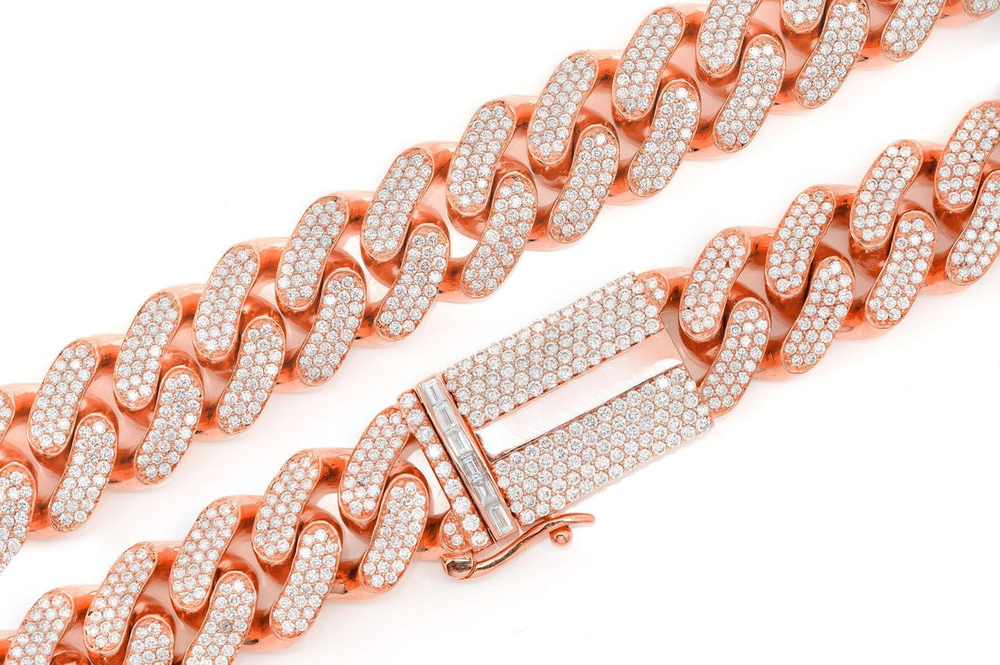 16MM MIAMI CUBAN LINK NECKLACE 14K 26.10CTW