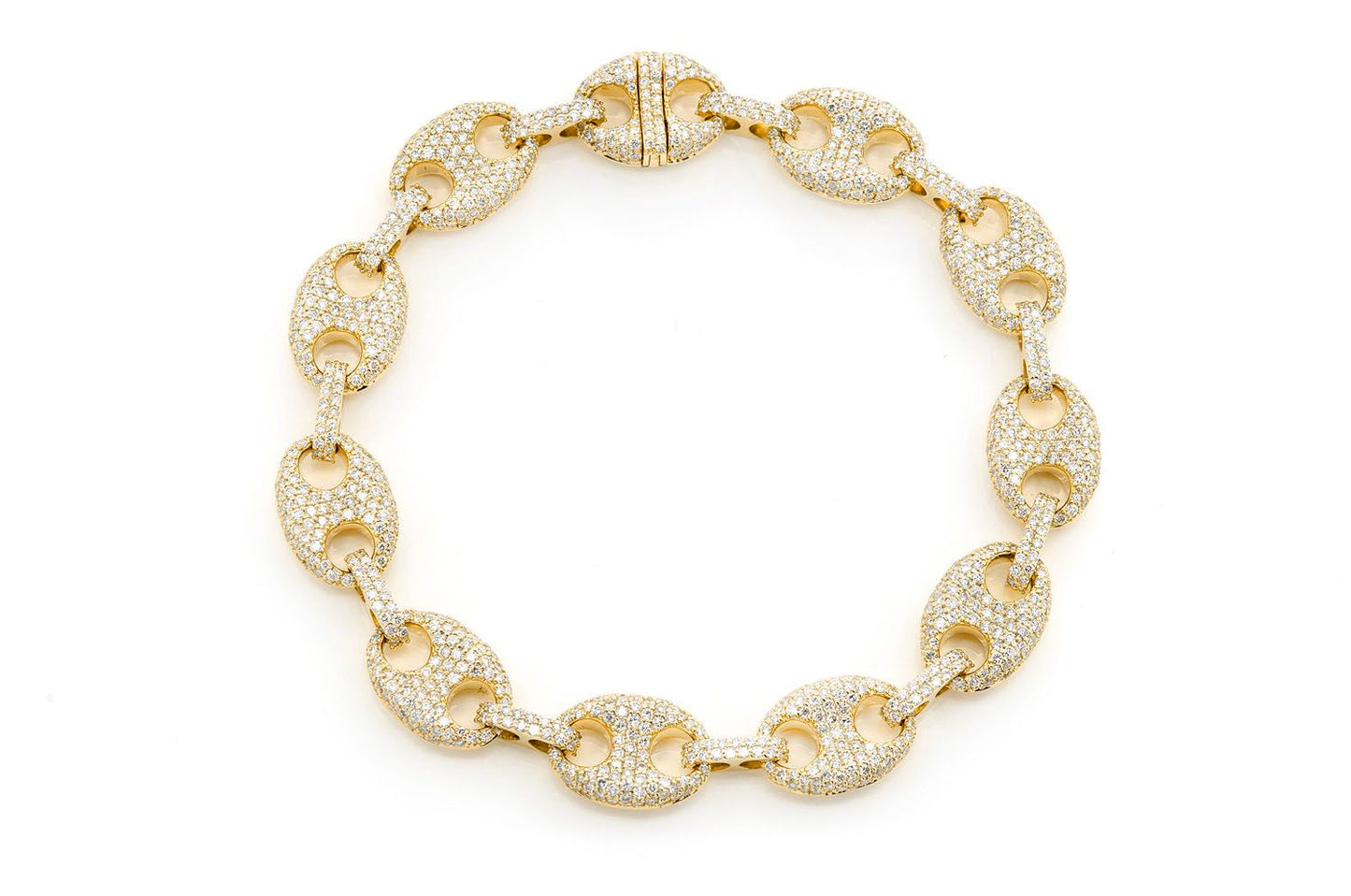 10.5MM MARINER LINK BRACELET 14K 7.00CTW