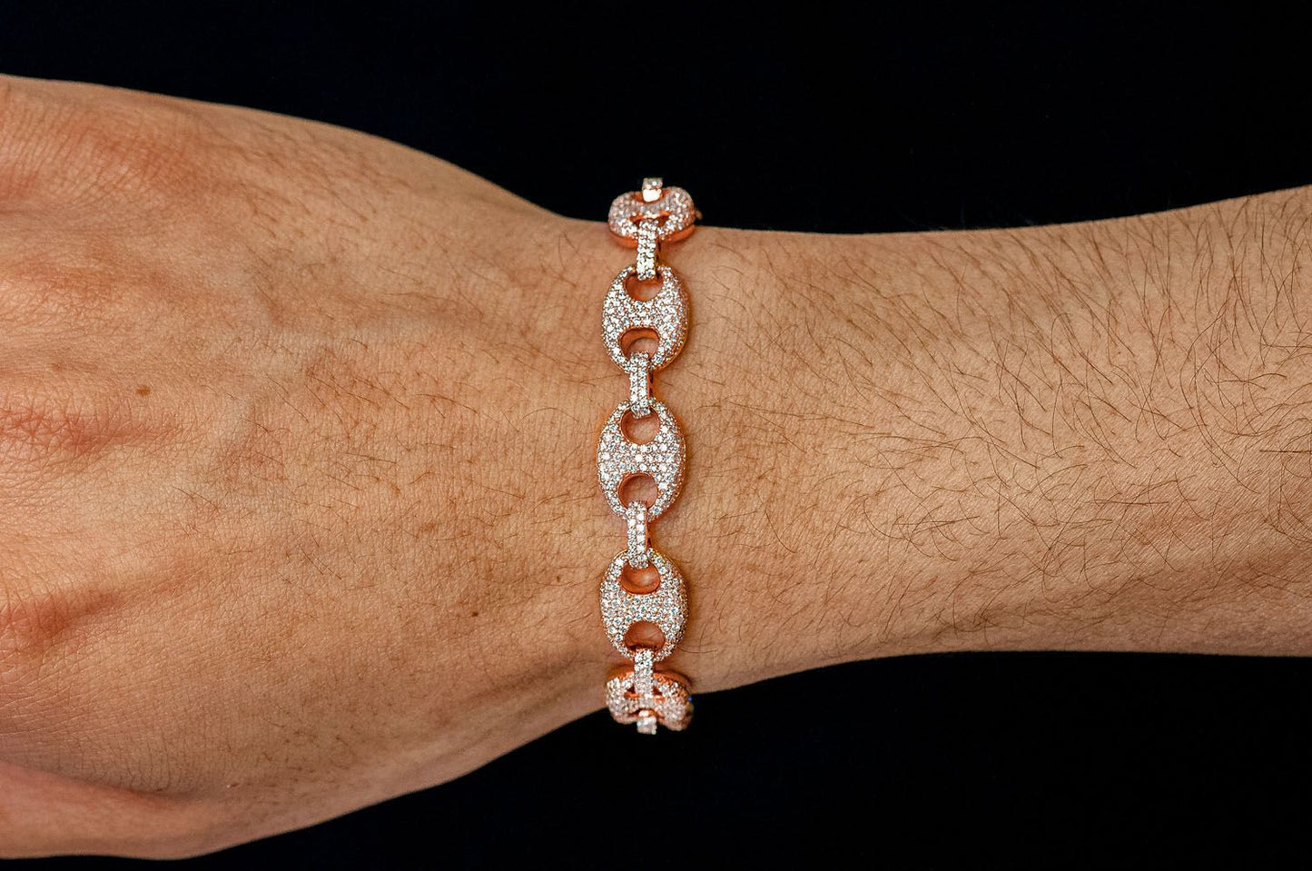10.5MM MARINER LINK BRACELET 14K 7.00CTW