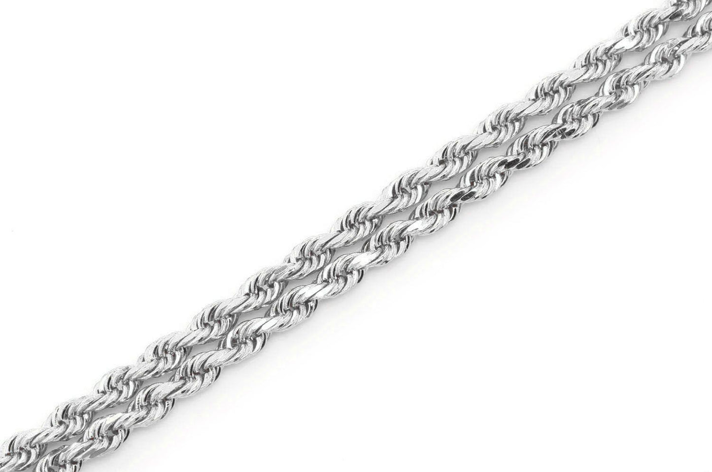 2.5MM ROPE 14K SOLID GOLD CHAIN