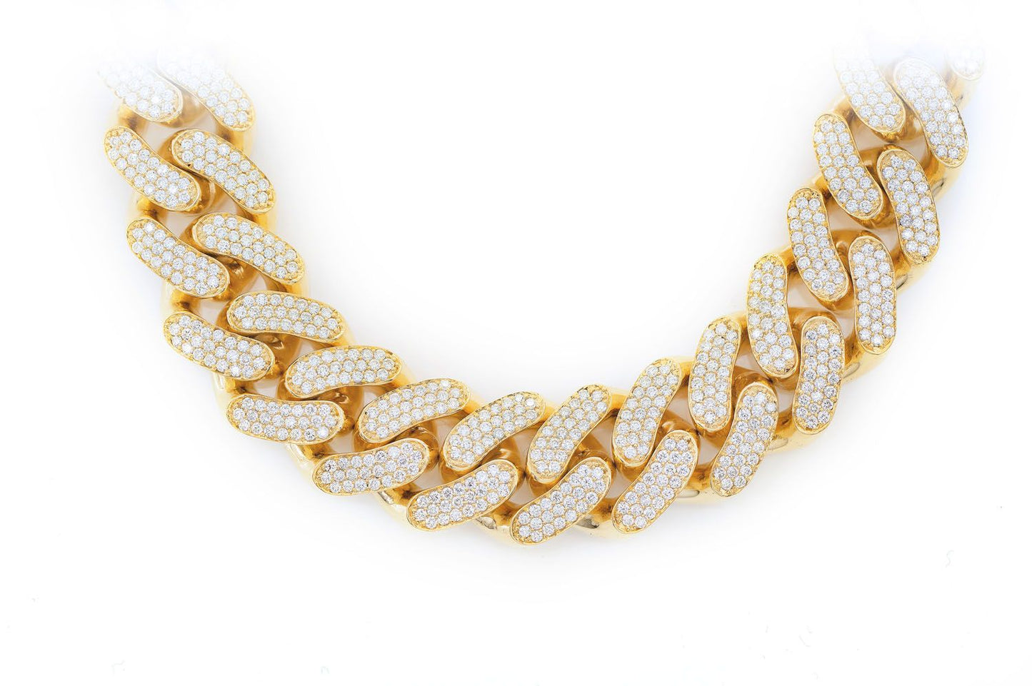 16MM MIAMI CUBAN LINK NECKLACE 14K 26.10CTW