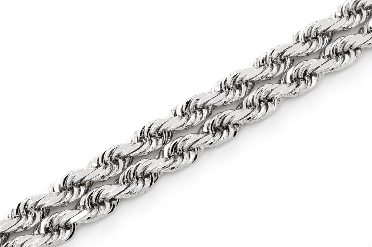 4MM ROPE - 14K SOLID GOLD BRACELET