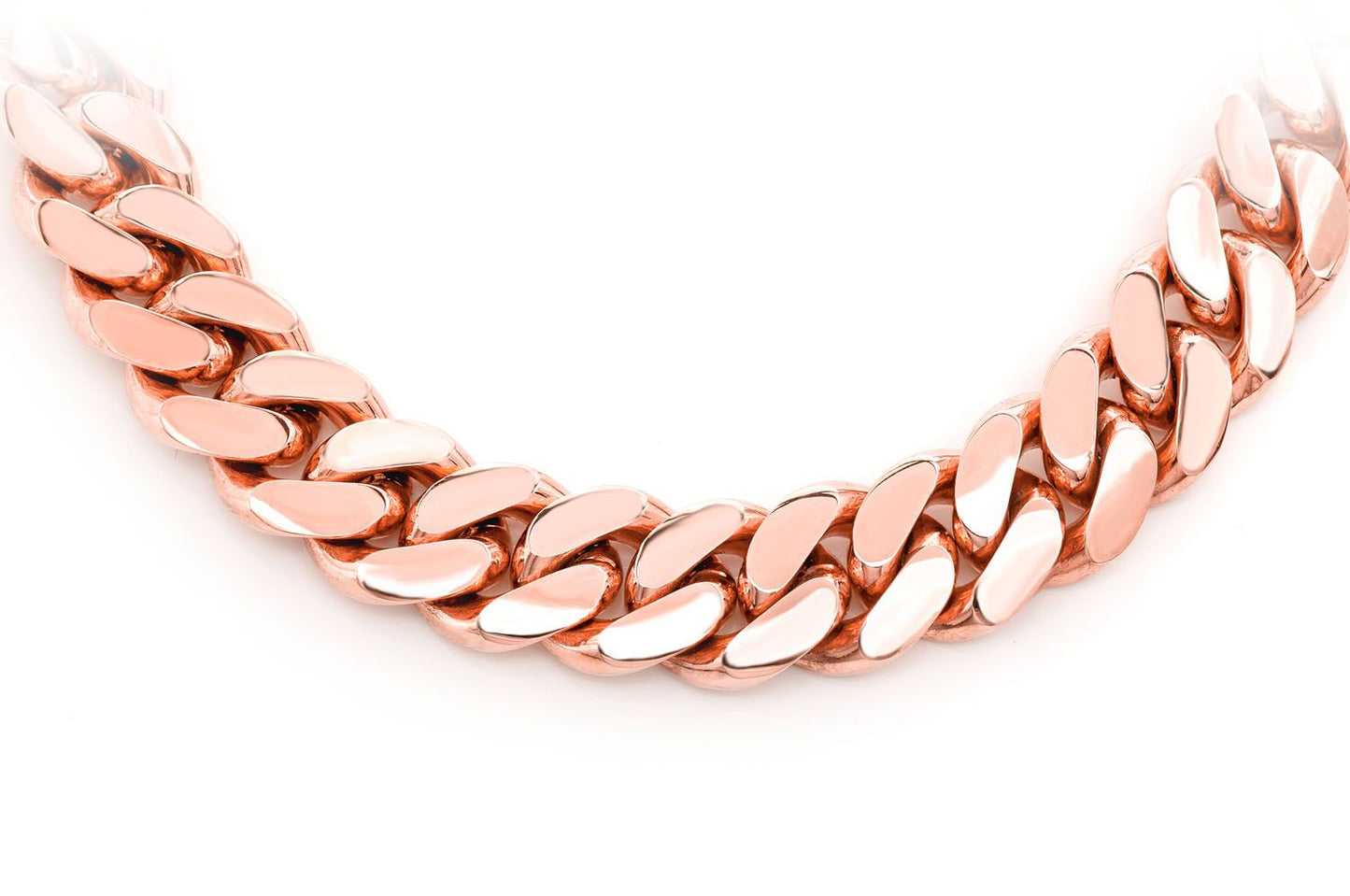 14MM MIAMI CUBAN - 14K SOLID GOLD CHAIN