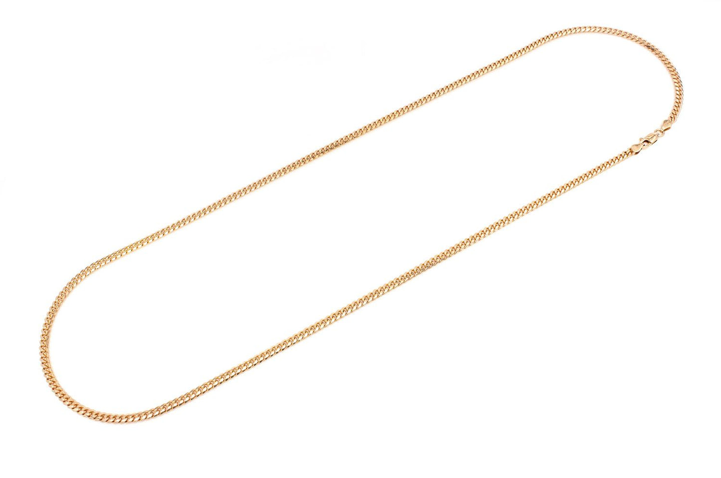 LANȚ DIN AUR MASIV 14K, MIAMI CUBAN, 3,5 MM