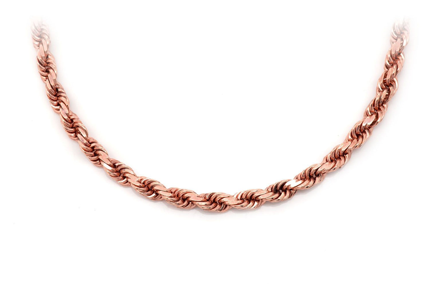 4.5MM ROPE - 14K SOLID GOLD BRACELET