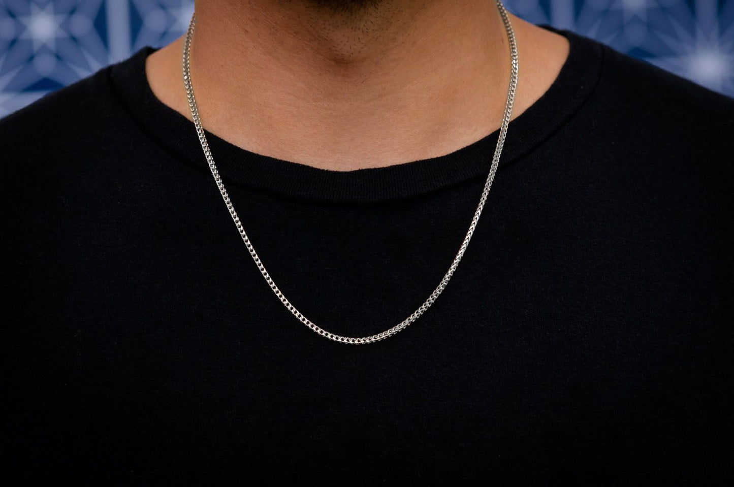 2MM FRANCO 14K SOLID GOLD CHAIN
