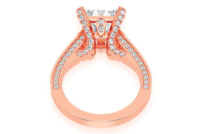 CHANT - 3.00CT PRINCESS CUT - DIAMOND ENGAGEMENT RING