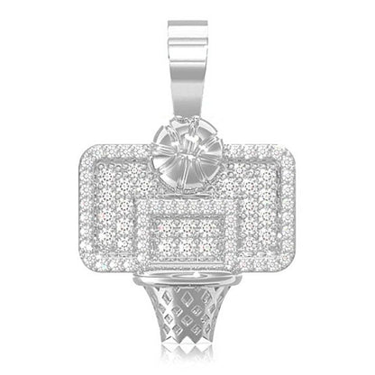 Pandantiv cu diamant, aur masiv de 14K, 1.00ct