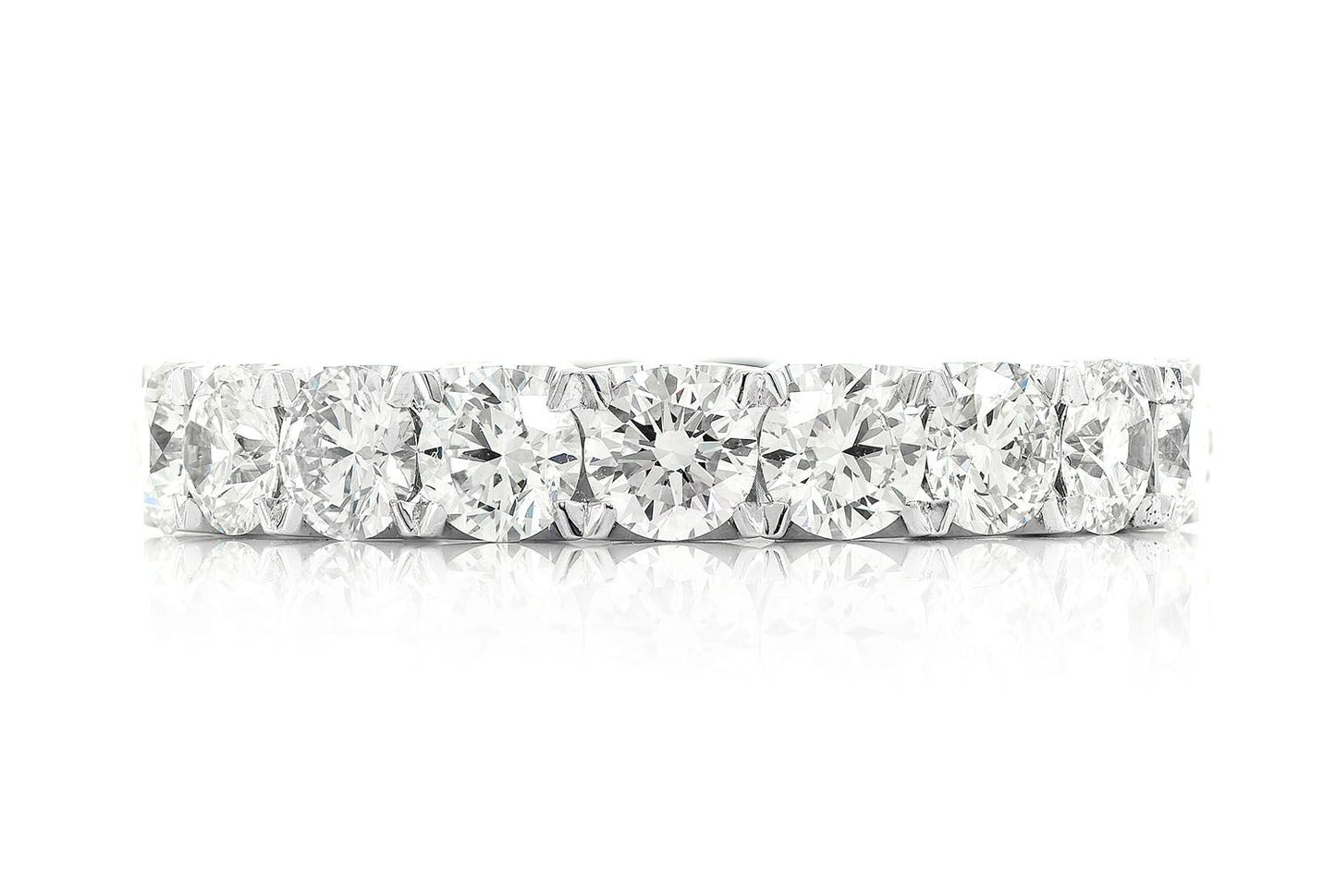15PT ETERNITY DIAMOND BAND 14K SOLID GOLD 3.25CTW