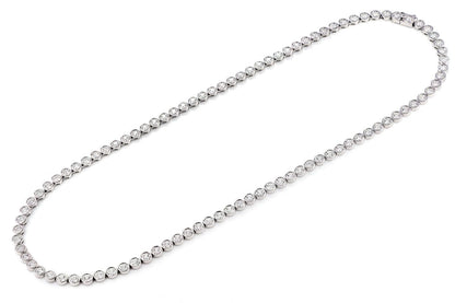 BRĂȚARĂ TENIS CU DIAMANTE MIRACLE, AUR MASIV DE 14K, 9.50 CT