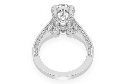 CHANT - 3.00CT OVAL - DIAMOND ENGAGEMENT RING