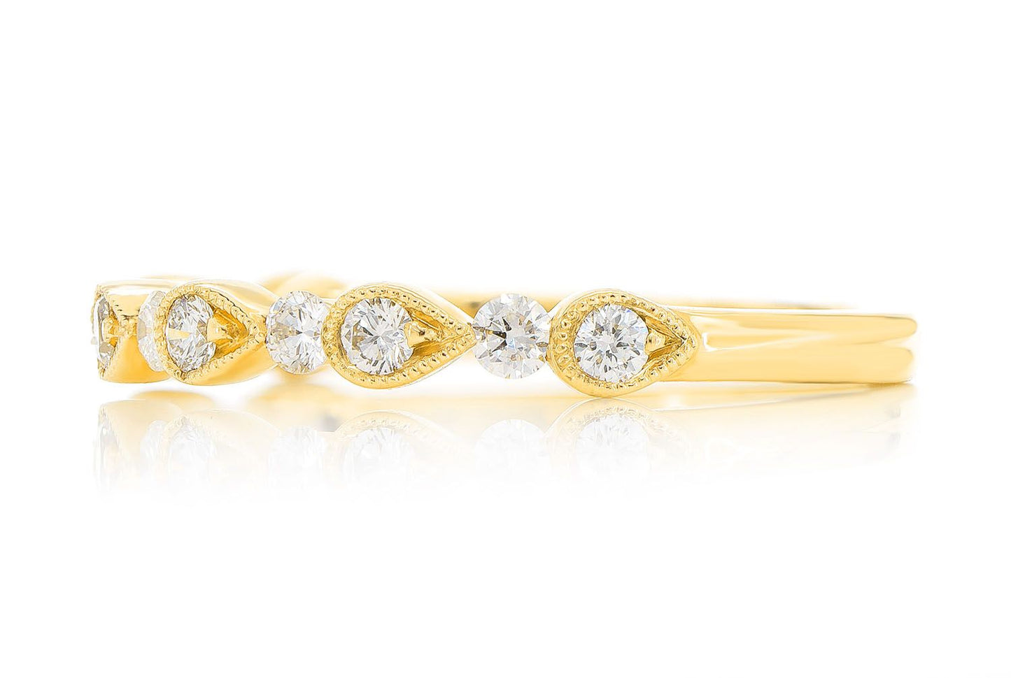 BRAȚĂ ROTUNDĂ ȘI CU PARĂ, CUREA DE DIAMANTE SUPRAVIETIBILE, AUR MASIV DE 14K, 0.35CT