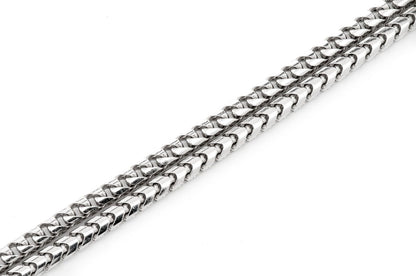 4.5MM DIAMOND CUT FRANCO 14K SOLID GOLD CHAIN