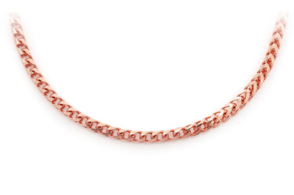 2.5MM FRANCO 14K SOLID GOLD CHAIN