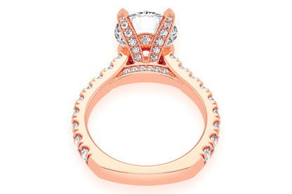 THINN - 3.00CT ROUND DIAMOND - DIAMOND ENGAGEMENT RING