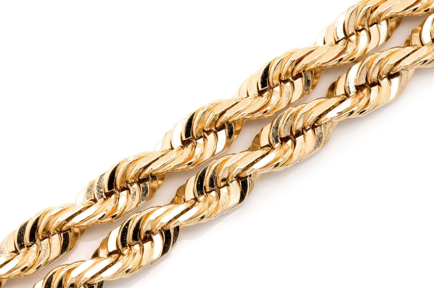 5.5MM ROPE - 14K SOLID GOLD BRACELET