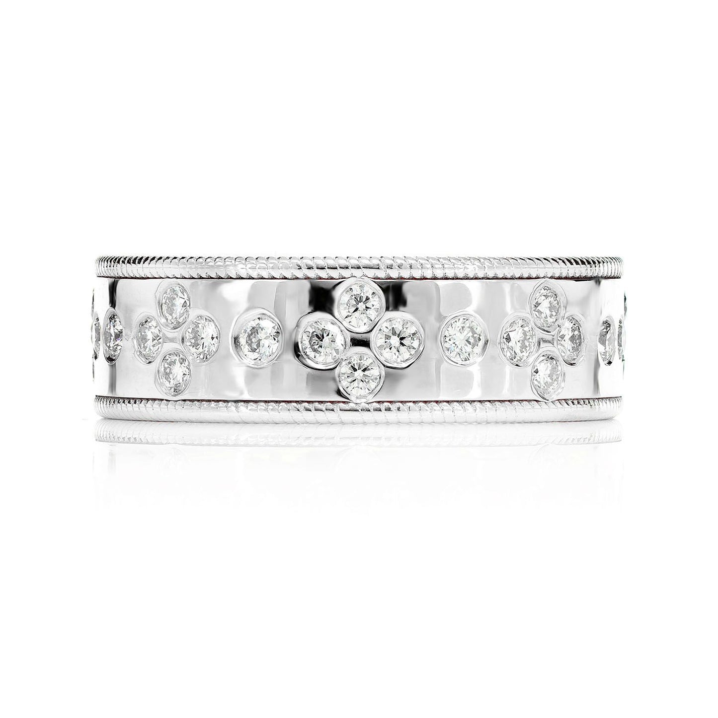 INEL ȚIGAN CU SET DE GRĂMÂNĂ, AUR MASIV DE 14K, 0.70CT