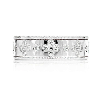 INEL ȚIGAN CU SET DE GRĂMÂNĂ, AUR MASIV DE 14K, 0.70CT