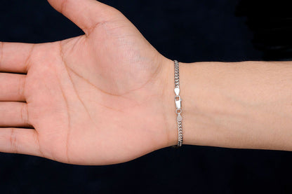 3.5MM MIAMI CUBAN - 14K SOLID GOLD BRACELET