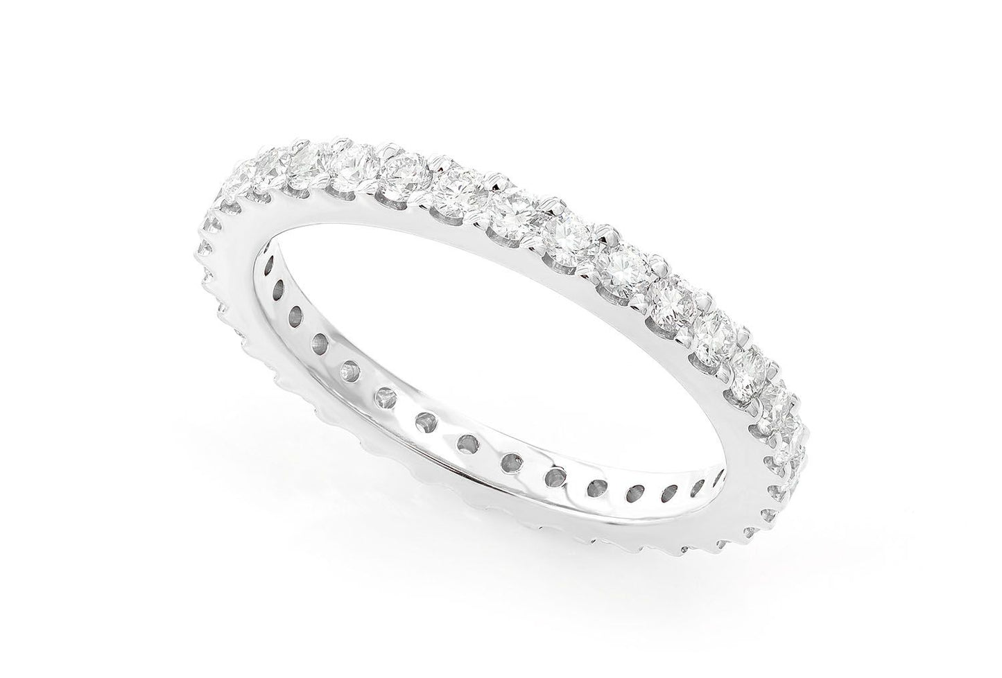 ETERNITY DIAMOND BAND 14K GOLD 0.SOLID 85CTW